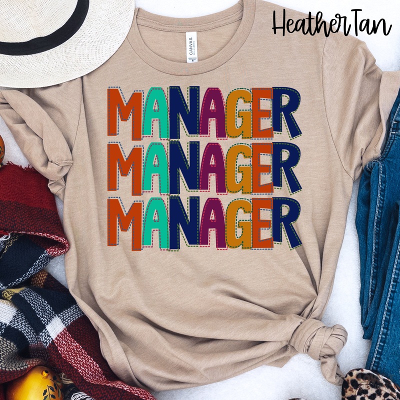 STITCHED MANAGER|Pocket 3.5″-4″|Infant|Toddler|Youth 8.5|Adult 11″|Adult 12″