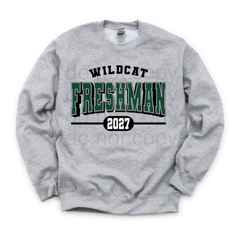 Custom Freshman Unisex|Pocket 3.5″-4″|Infant|Toddler|Youth 8.5|Adult 11″|Adult 12″|Mockup Only