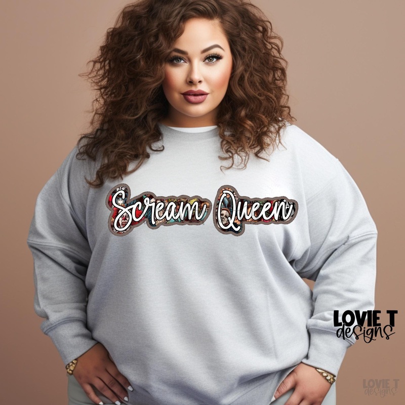 Scream Queen|Pocket|Infant|Toddler|Youth|Adult 11″|Adult 12″