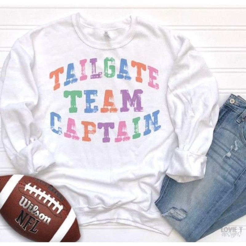 Tailgate Team Captain|Pocket 3.5″-4″|Infant|Toddler|Youth 8.5|Adult 11″|Adult 12″