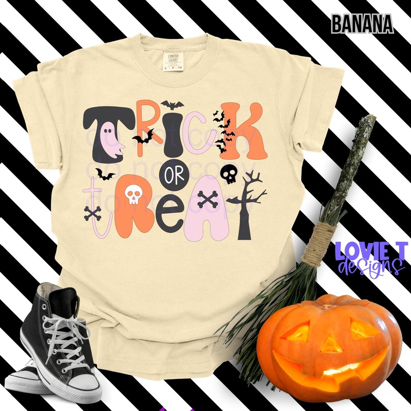 Trick Or Treat Pink|Pocket|Infant|Toddler|Youth|Adult 11″|Adult 12″