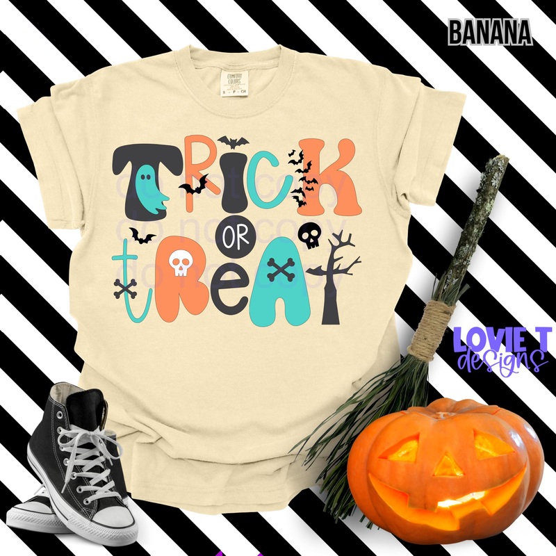 Trick Or Treat Smell My Feet Teal