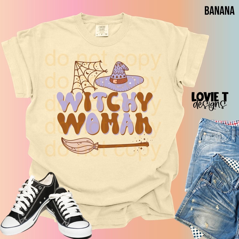 Witchy Woman|Pocket 3.5″-4″|Infant|Toddler|Youth 8.5|Adult 11″|Adult 12″