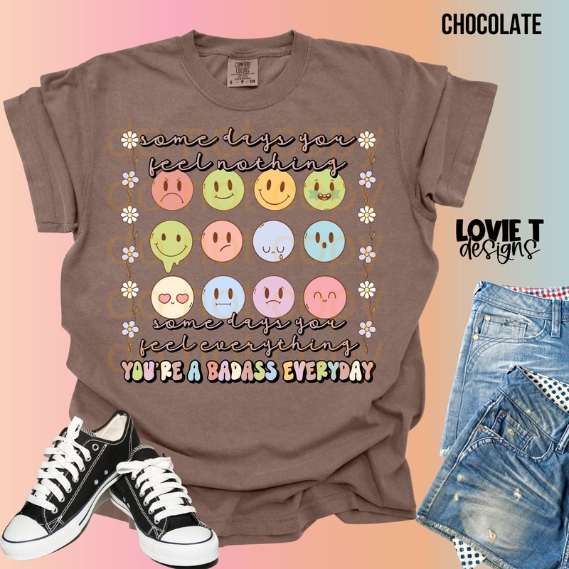 You Are A Badass|Pocket 3.5″-4″|Infant|Toddler|Youth 8.5|Adult 11″|Adult 12″