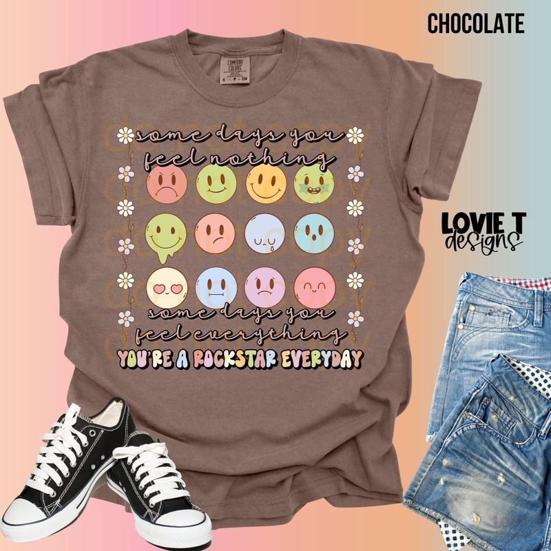 You Are A Rockstar|Pocket 3.5″-4″|Infant|Toddler|Youth 8.5|Adult 11″|Adult 12″