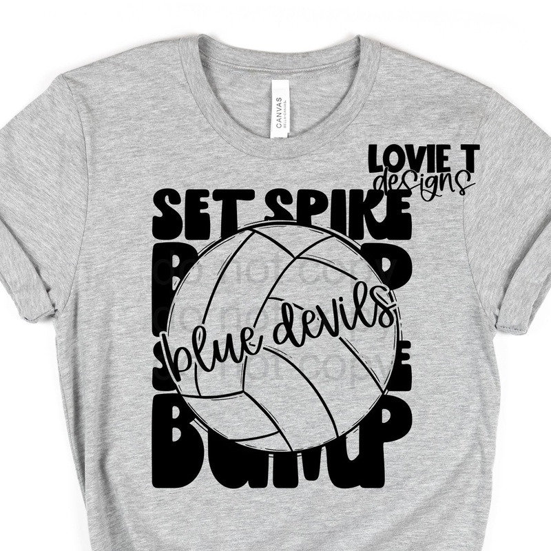 Set Spike Bump Blue Devils|Pocket 3.5″-4″|Infant|Toddler|Youth 8.5|Adult 11″|Adult 12″