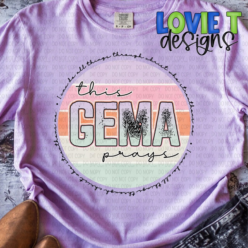 This Gema Prays|Pocket 3.5″-4″|Infant|Toddler|Youth 8.5|Adult 11″|Adult 12″