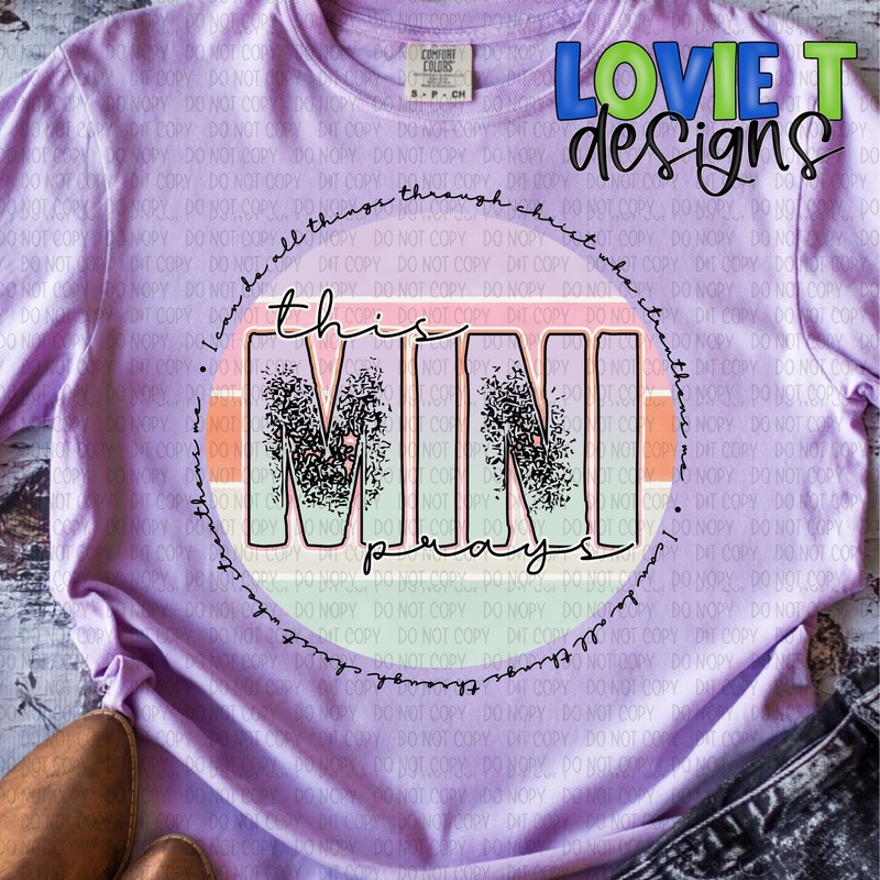 This Mini Prays|Pocket 3.5″-4″|Infant|Toddler|Youth 8.5|Adult 11″|Adult 12″