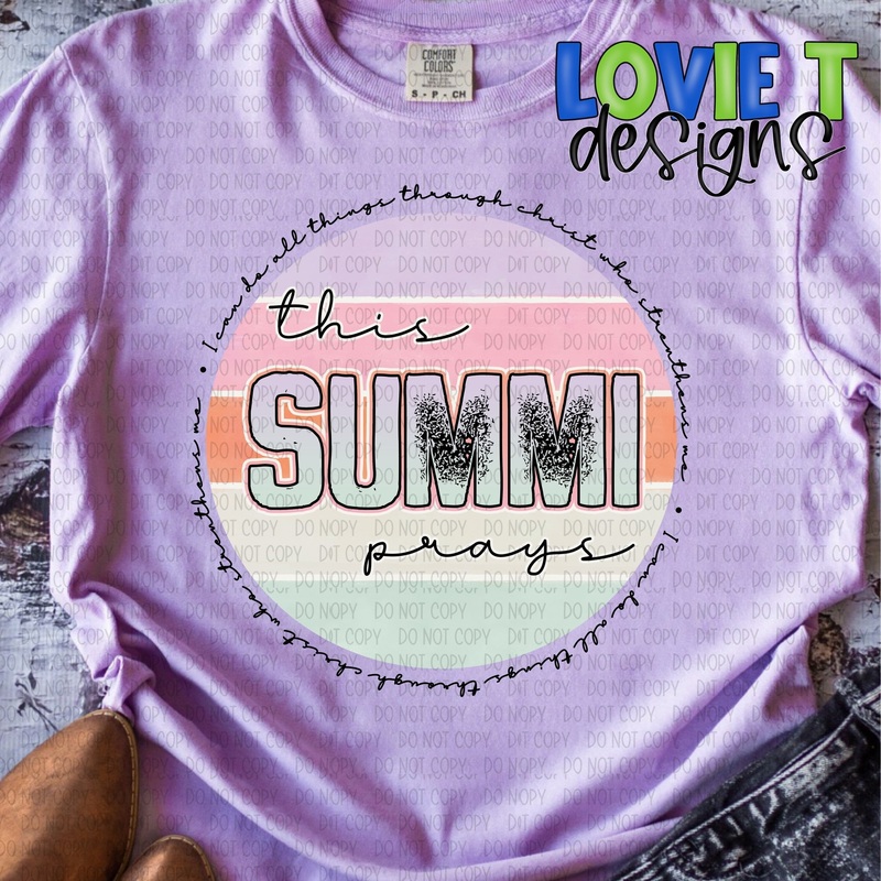 This Summi Prays|Pocket 3.5″-4″|Infant|Toddler|Youth 8.5|Adult 11″|Adult 12″
