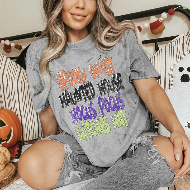 Spooky Ghost Haunted House|Pocket 3.5″-4″|Infant|Toddler|Youth 8.5|Adult 11″|Adult 12″