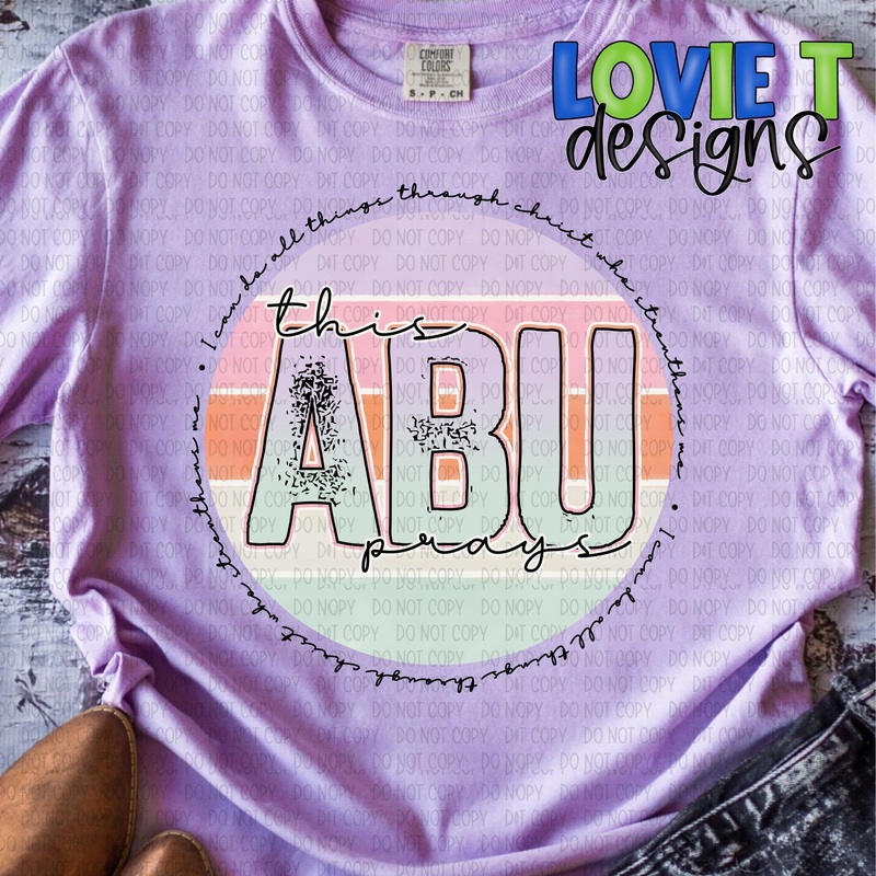 This Abu Prays|Pocket 3.5″-4″|Infant|Toddler|Youth 8.5|Adult 11″|Adult 12″