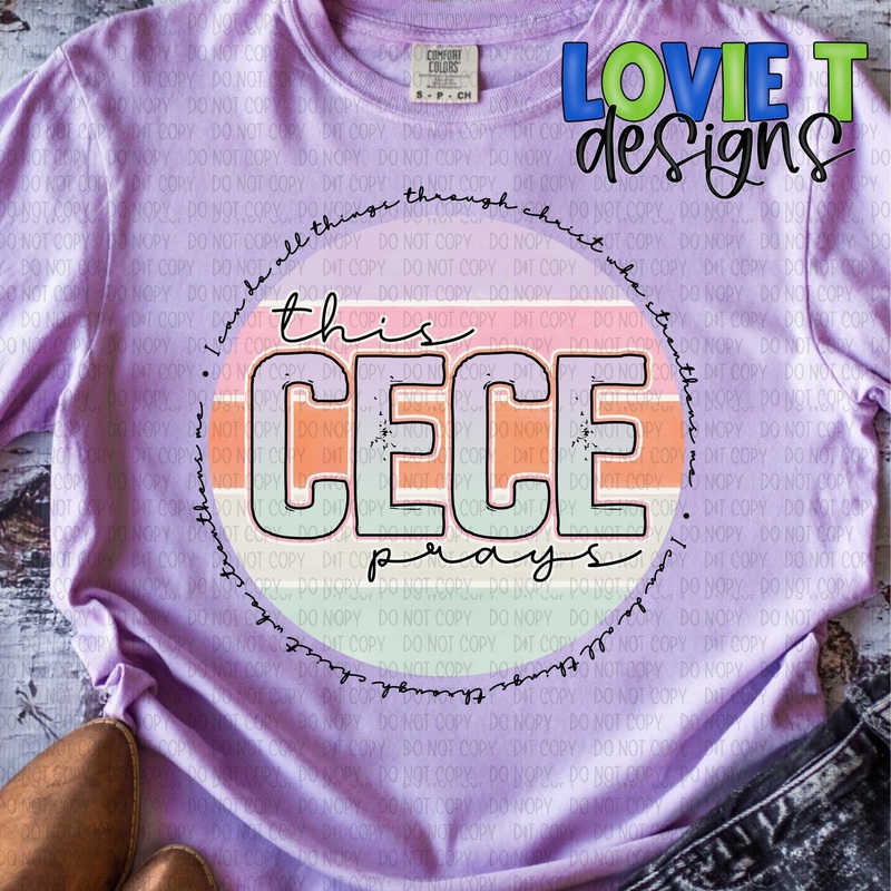 This Cece Prays|Pocket 3.5″-4″|Infant|Toddler|Youth 8.5|Adult 11″|Adult 12″