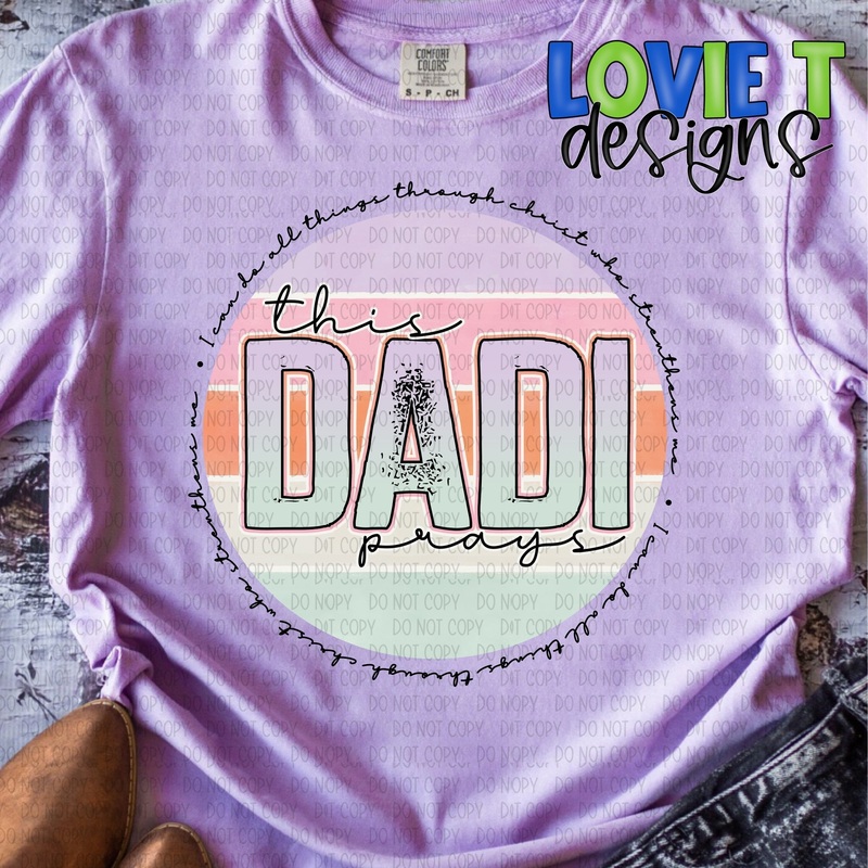 This Dadi Prays|Pocket 3.5″-4″|Infant|Toddler|Youth 8.5|Adult 11″|Adult 12″