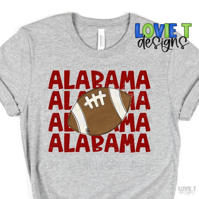 Alabama Football|Pocket 3.5″-4″|Infant|Toddler|Youth 8.5|Adult 11″|Adult 12″