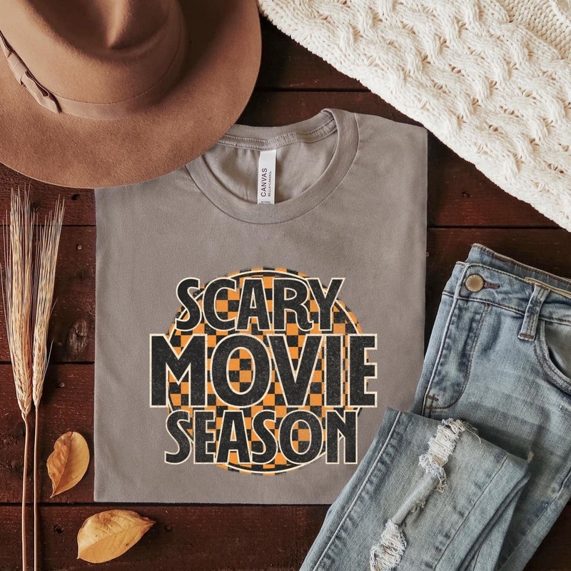 Scary Movie Season|Pocket|Infant|Toddler|Youth 8.5|Adult 11″|Adult 12″