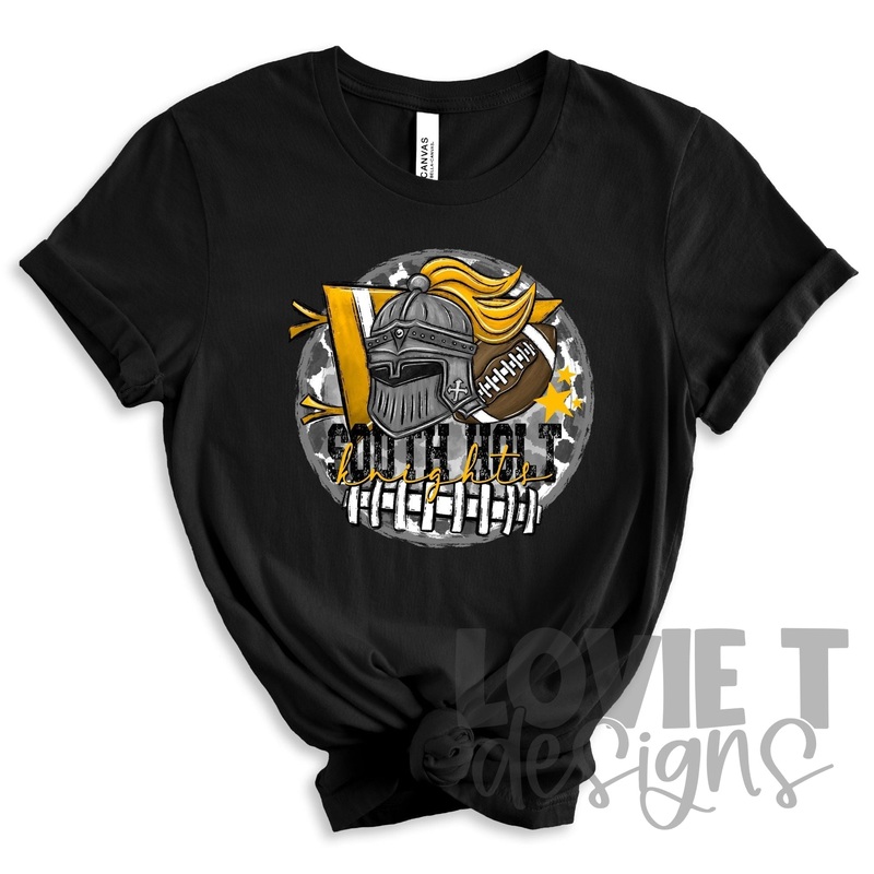 South Holt Knights Football|Pocket 3.5″-4″|Infant|Toddler|Youth 8.5|Adult 11″|Adult 12″