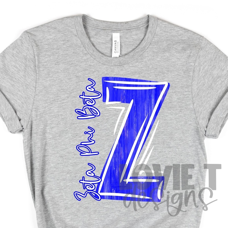 Zeta Phi Beta|Pocket 3.5″-4″|Infant|Toddler|Youth 8.5|Adult 11″|Adult 12″