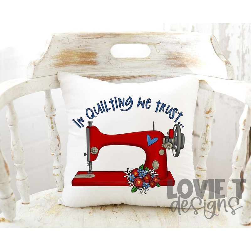 In Quilting We Trust|4 Pack