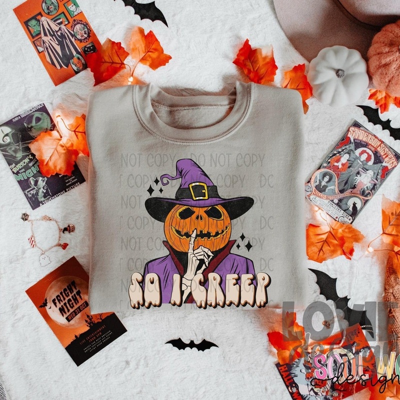So I Creep|Pocket|Infant|Toddler|Youth 8.5|Adult 11″|Adult 12″