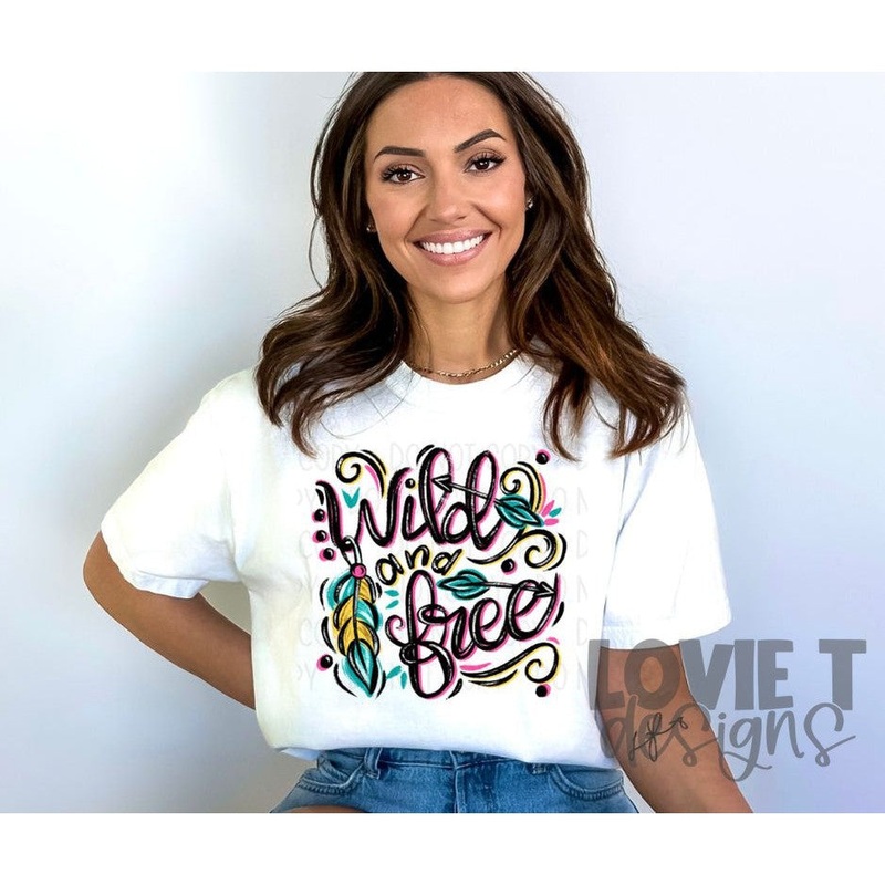 Wild And Free|Pocket 3.5″-4″|Infant|Toddler|Youth 8.5|Adult 11″|Adult 12″