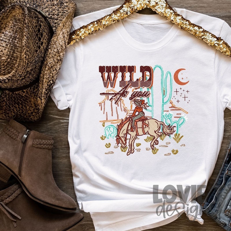 Wild As You|Pocket 3.5″-4″|Infant|Toddler|Youth 8.5|Adult 11″|Adult 12″
