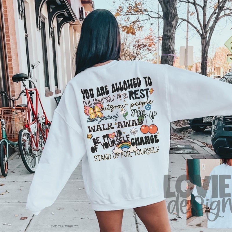 You Are Allowed To Rest|Oversize Back