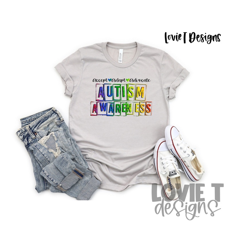Accept Adapt Advocate|Pocket 3.5″-4″|Infant|Toddler|Youth 8.5|Adult 11″|Adult 12″
