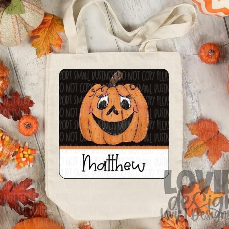 Jack O Lantern Boy Option To Add Name