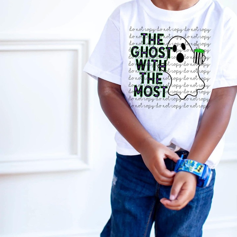 The Ghost With The Most|Pocket|Infant|Toddler|Youth|Adult 11″|Adult 12″
