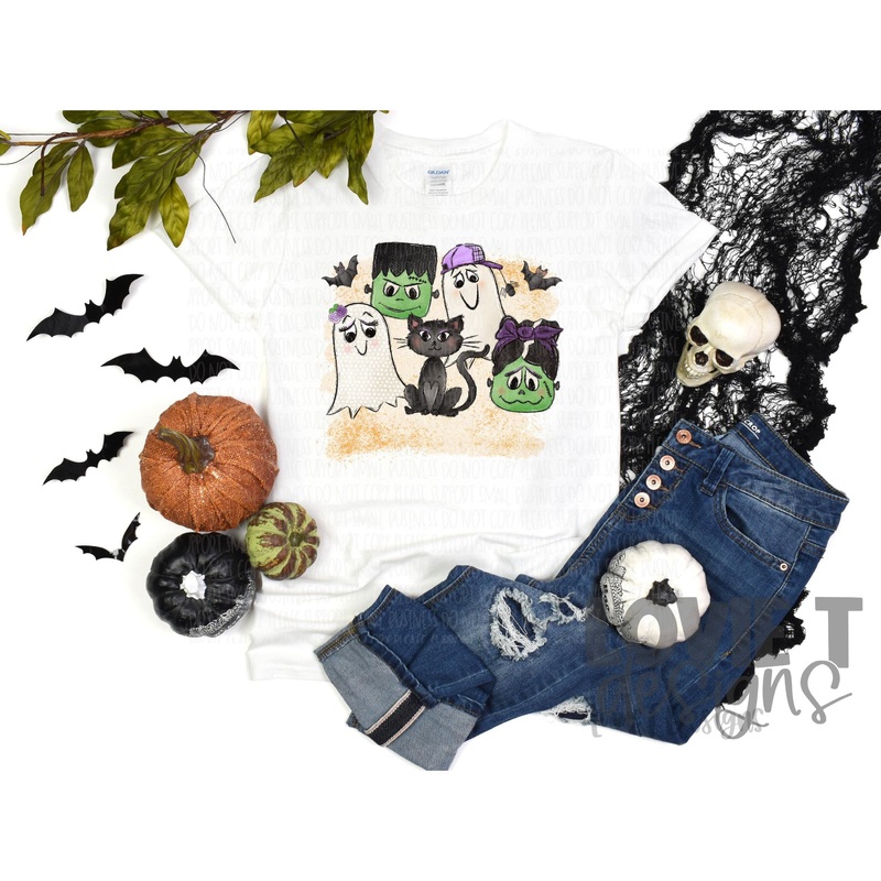 Trick Or Treat Friends Optional Add Name