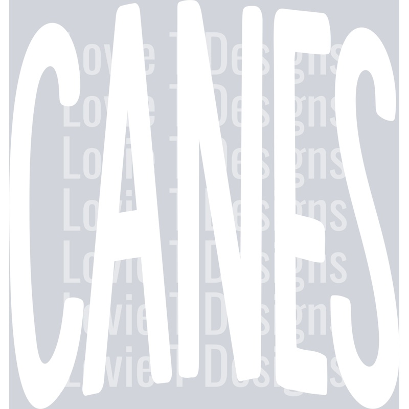 ARCHED MASCOTS CANES WHITE|Pocket 4″|Infant 6″|Toddler 7″|Youth 8.5″|Adult 11″|Adult 12″