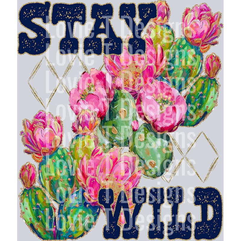 STAY WILD BACK|Pocket 4″|Infant 6″|Toddler 7″|Youth 8.5″|Adult 11″|Adult 12″