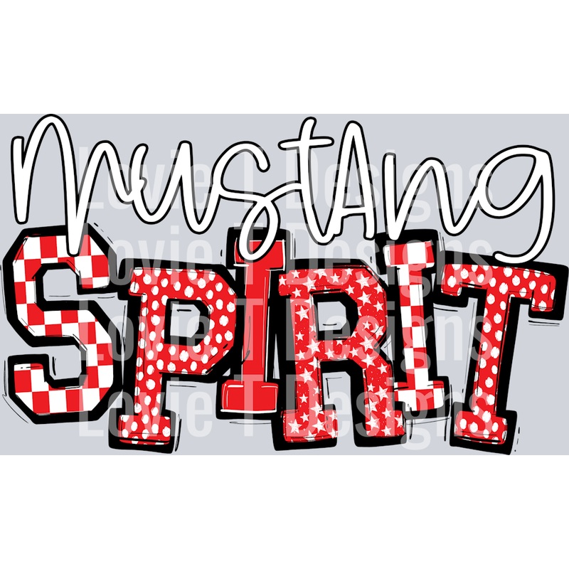 SO SPORTY SPIRIT MUSTANG RED|Pocket 4″|Infant 6″|Toddler 7″|Youth 8.5″|Adult 11″|Adult 12″