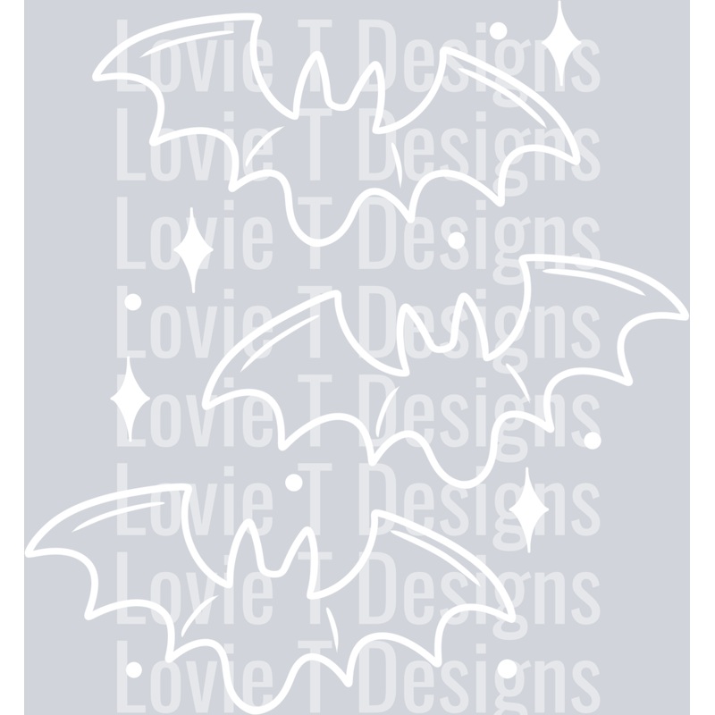WHITE BATS|Pocket 4″|Infant 6″|Toddler 7″|Youth 8.5″|Adult 11″|Adult 12″