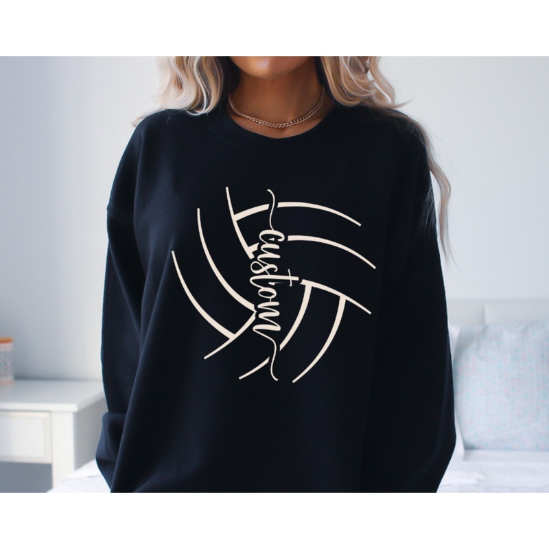 VOLLEYBALL SKELETON WITH CUSTOM NAME