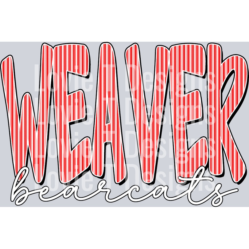 WEAVER BEARCATS RED SEERSUCKER
