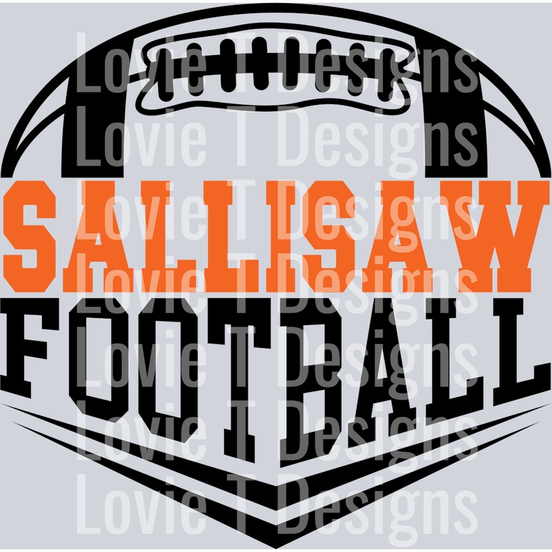 SALLISAW FOOTBALL SPLIT|Youth 8.5″|Adult 11″|Adult 12″