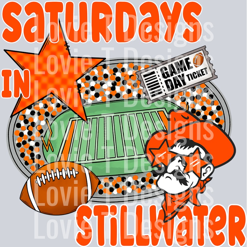 SATURDAYS IN STILL WATER|Infant 6″|Toddler 7″|Youth 8.5″|Adult 11″|Adult 12″