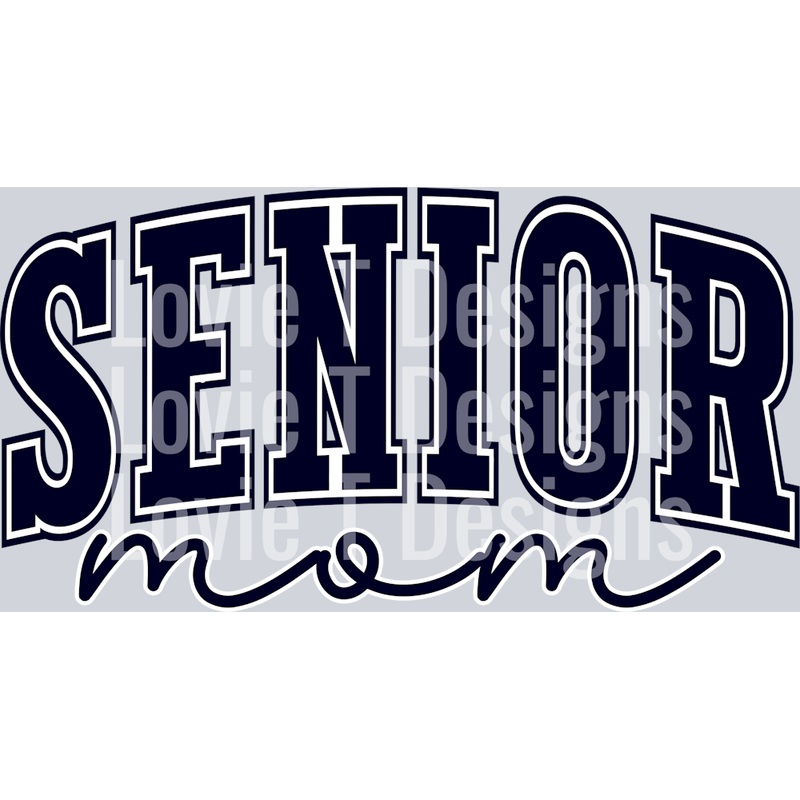 SENIOR MOM NAVY 4|Adult 11″|Adult 12″