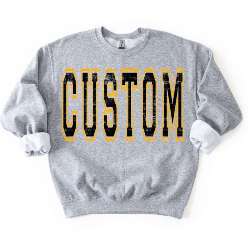 OVERSIZED VARSITY STYLE|11″ Transfer|12″ Transfer|15″ Transfer|Mockup|Digital Download