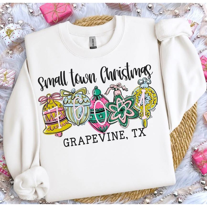 SMALL TOWN CHRISTMAS CUSTOM ZIPCODE AND CITY