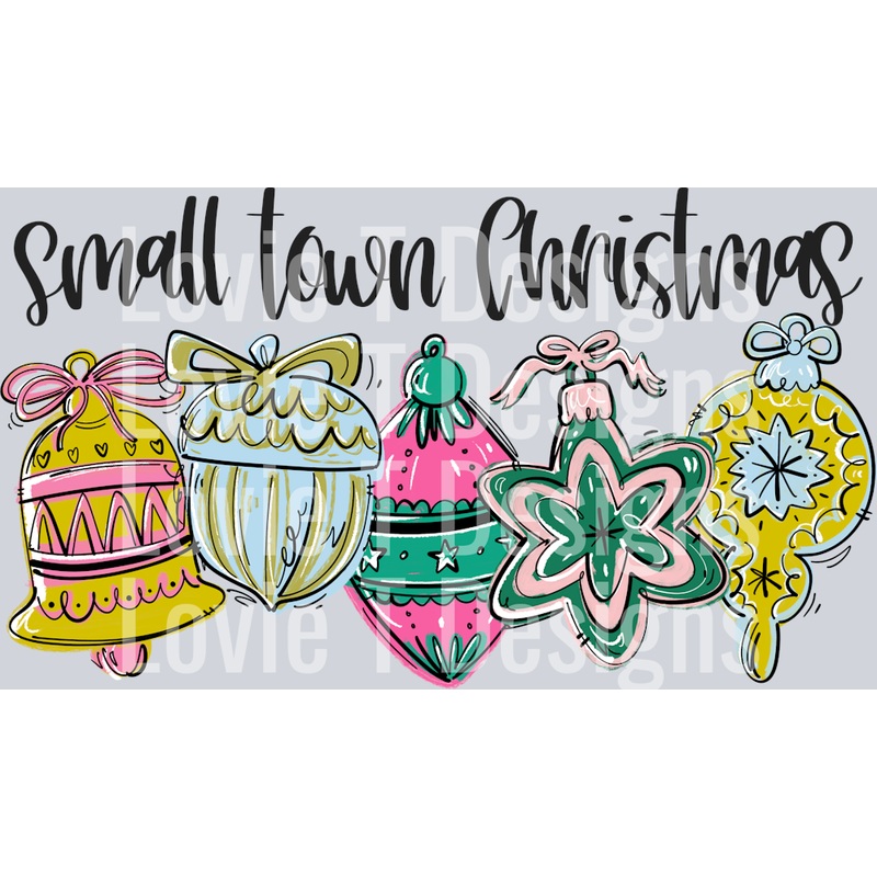 SMALL TOWN CHRISTMAS ORNAMENTS