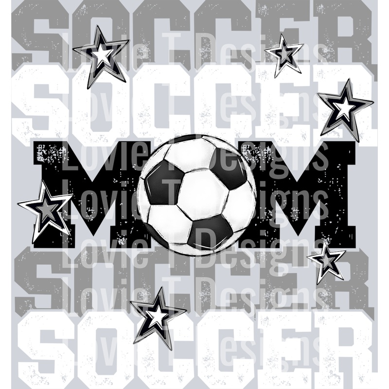 SOCCER MOM GREYWHITE|Adult 11″(10.36in x 11.00in)|Adult 12″(11.30in x 12.00in)