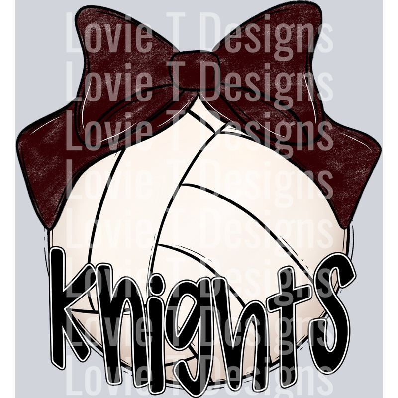 SPORT BOW BALLS VOLLEYBALL KNIGHTS BOW KNIGHTS