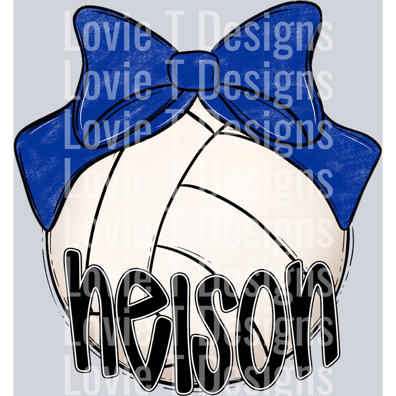 SPORT BOW BALLS VOLLEYBALL ROYAL BOW NELSON