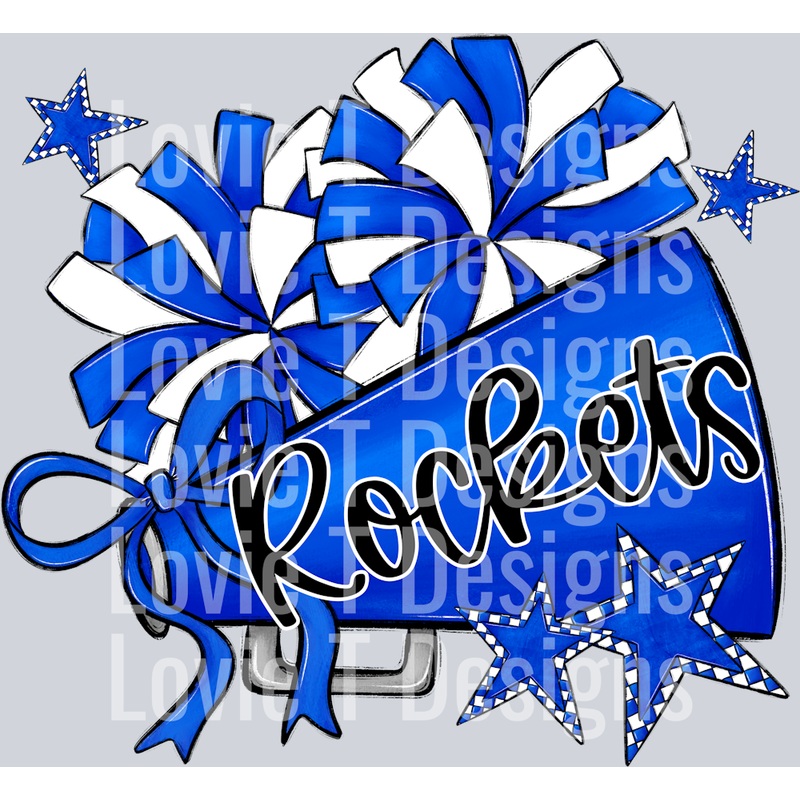 STARS MEGAPHONE ROYALS ROCKETS