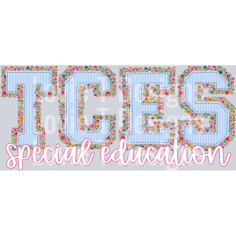 TCES FLORAL PREPSTER COLUMBIA TOP SPECIAL EDUCATION