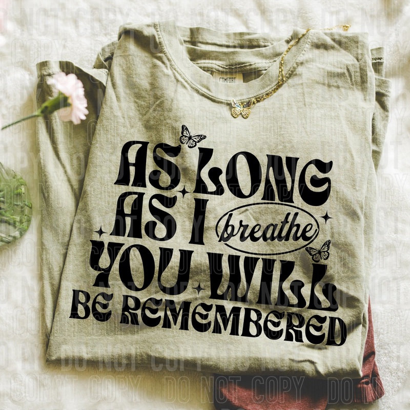 You Will Be Remembered – CC Sage