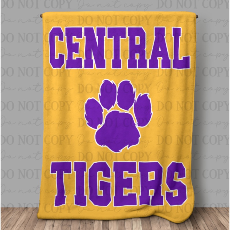 Central Tigers Blanket|30X40|50×60|60×80
