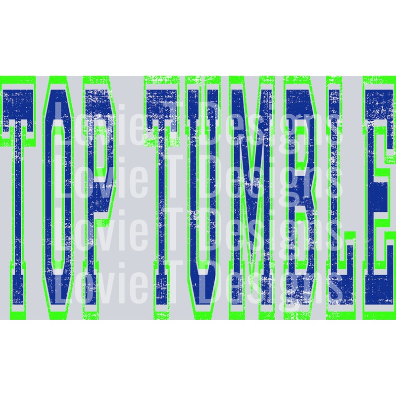 TOP TUMBLE VARSITY ANGIE CUSTOM